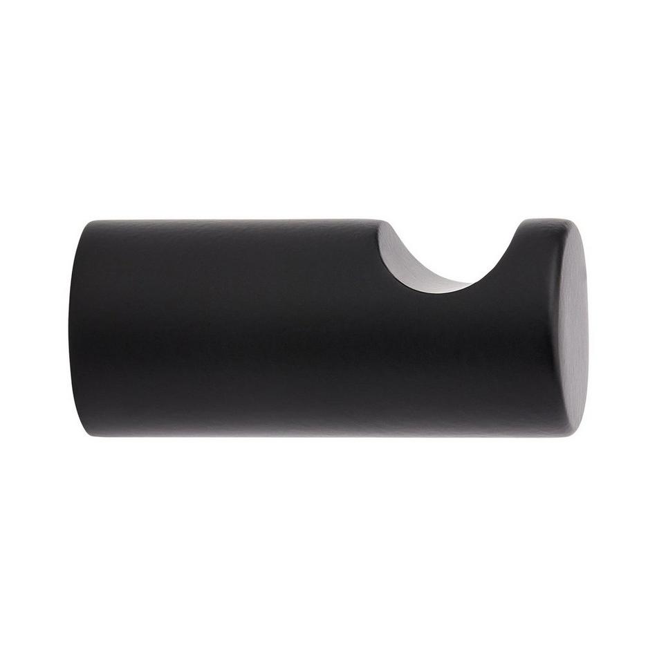 Orvin Brass Whistle Hook - Satin Black, , large image number 1