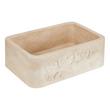 30" Silbury Ivy Marble Farmhouse Sink - Egyptian Cream, , large image number 1