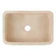 30" Silbury Ivy Marble Farmhouse Sink - Egyptian Cream, , large image number 4