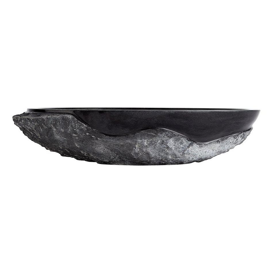 Tarryton Granite Vessel Sink - China Black, , large image number 5