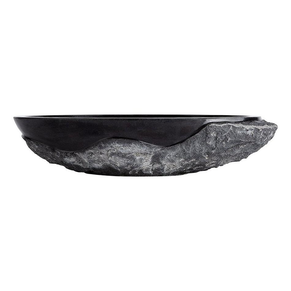 Tarryton Granite Vessel Sink - China Black, , large image number 2
