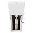 Brinstead One-Piece Elongated Skirted Toilet with Bidet - White, , large image number 4