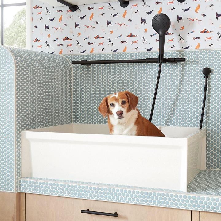 36" Linwald Dog Washing Station for sink collections