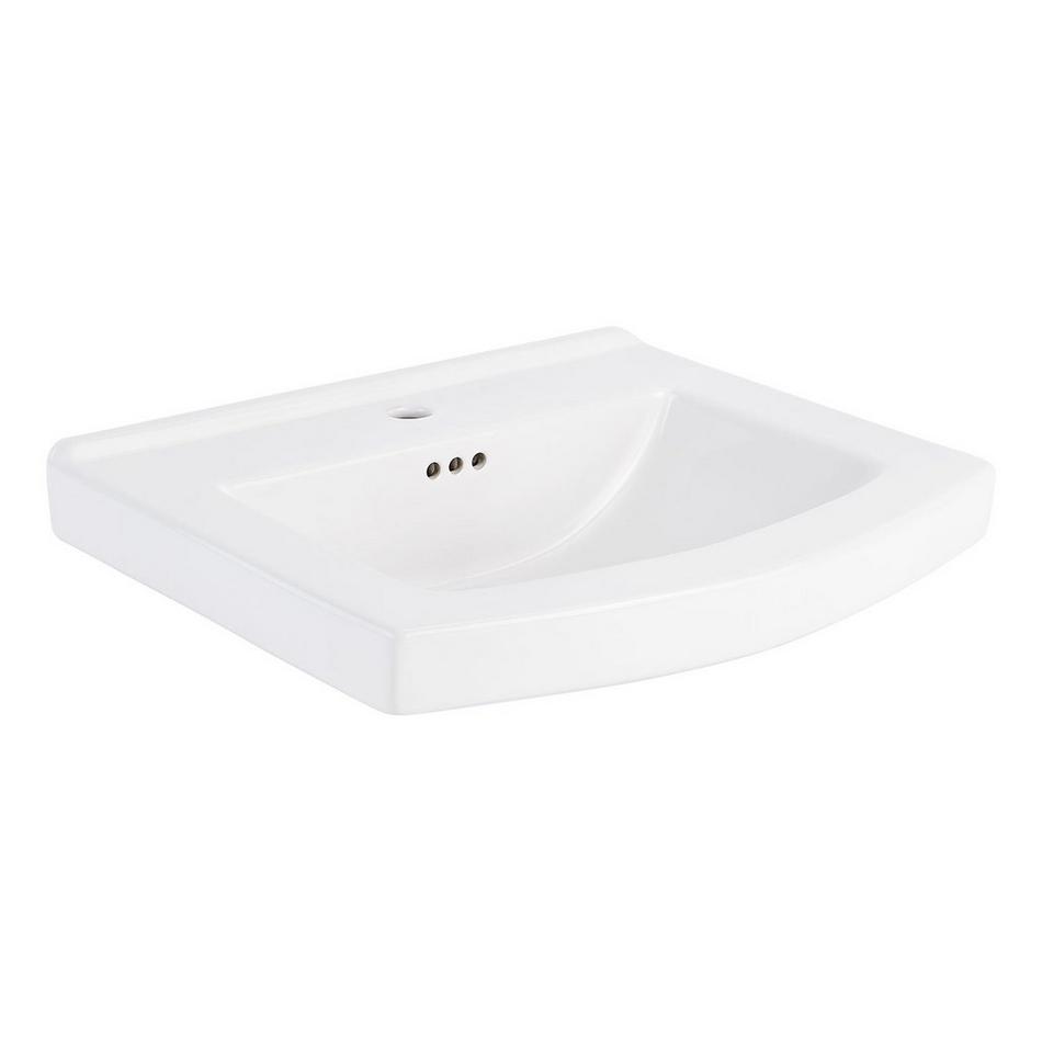 Pennfield Porcelain Wall Mount Sink - Single-Hole, , large image number 1