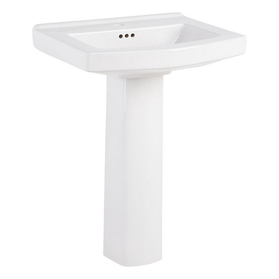 Pennfield Porcelain Pedestal Sink - Single-Hole, , large image number 1