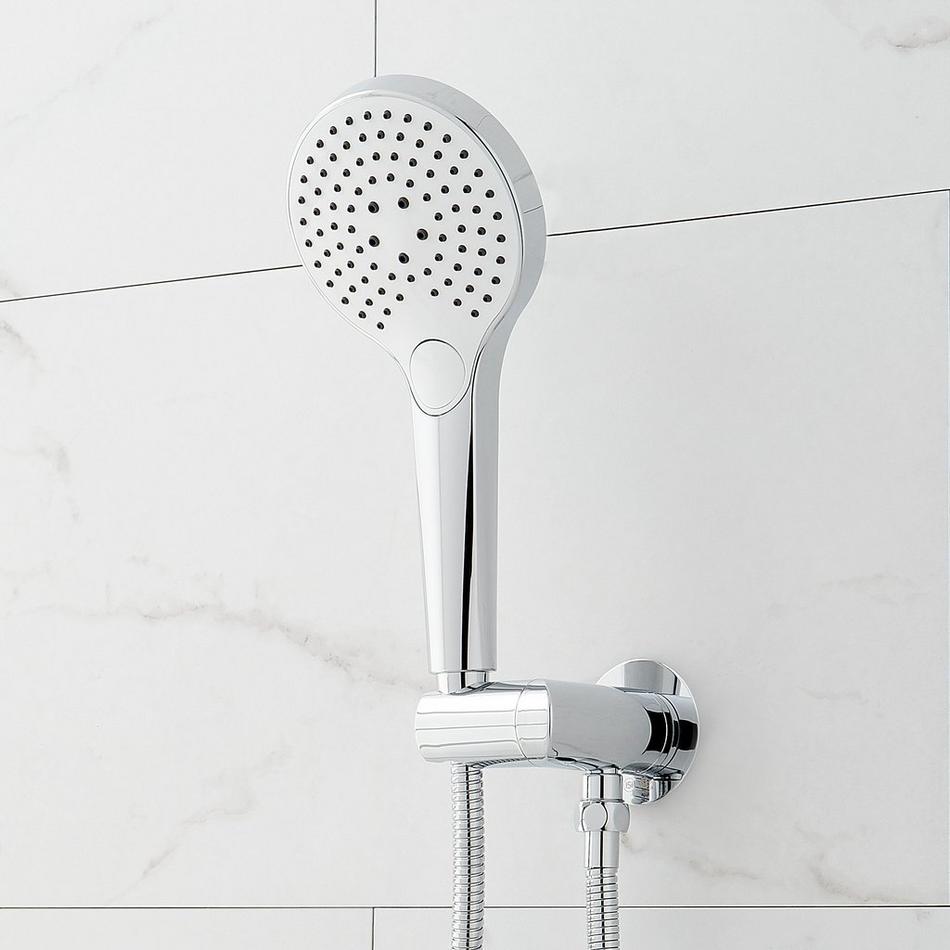 Provincetown Pressure Balance Shower System with Hand Shower - Chrome ...