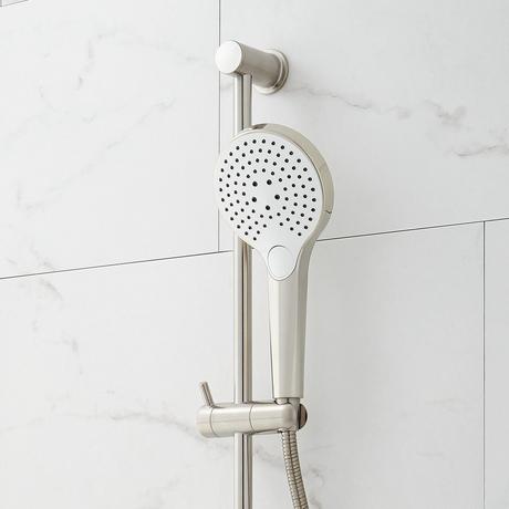 Provincetown Pressure Balance Shower System with Slide Bar and Hand Shower
