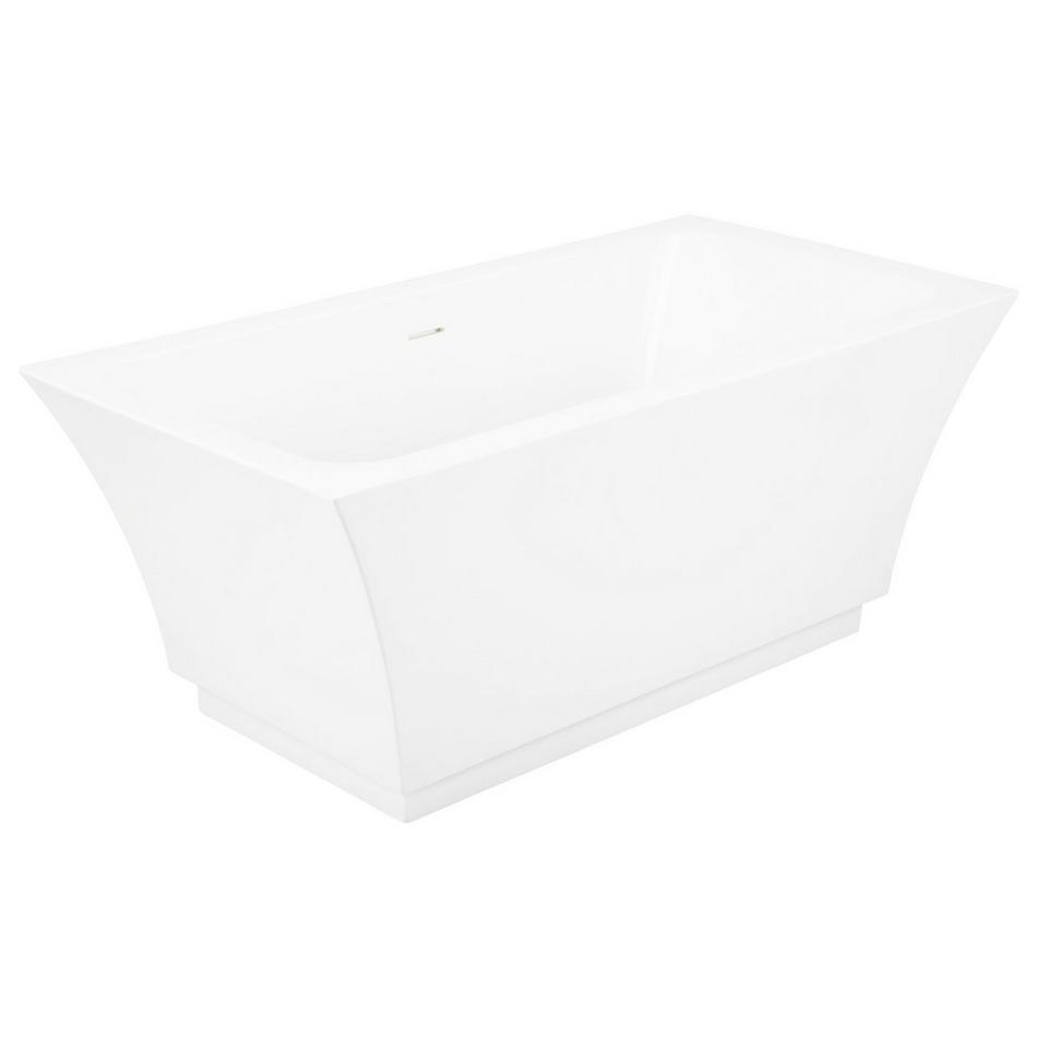 59" Leland Acrylic Freestanding Tub with Foam, , large image number 1