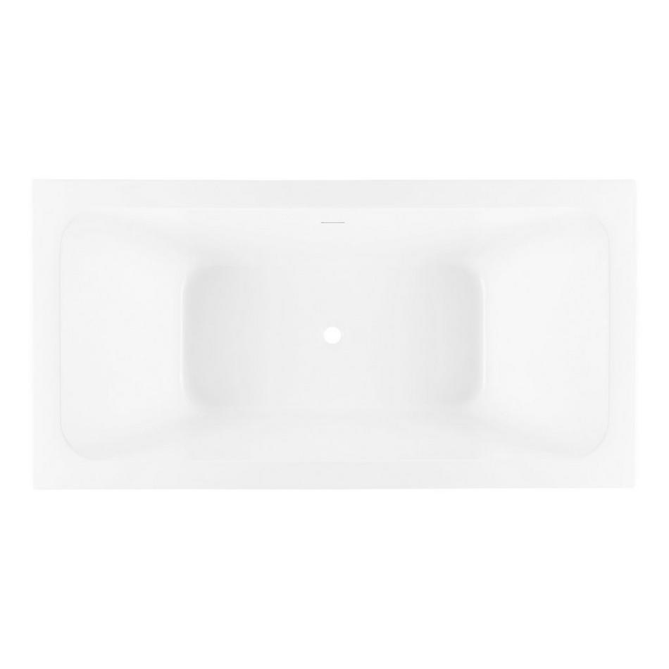 59" Leland Acrylic Freestanding Tub with Foam, , large image number 3
