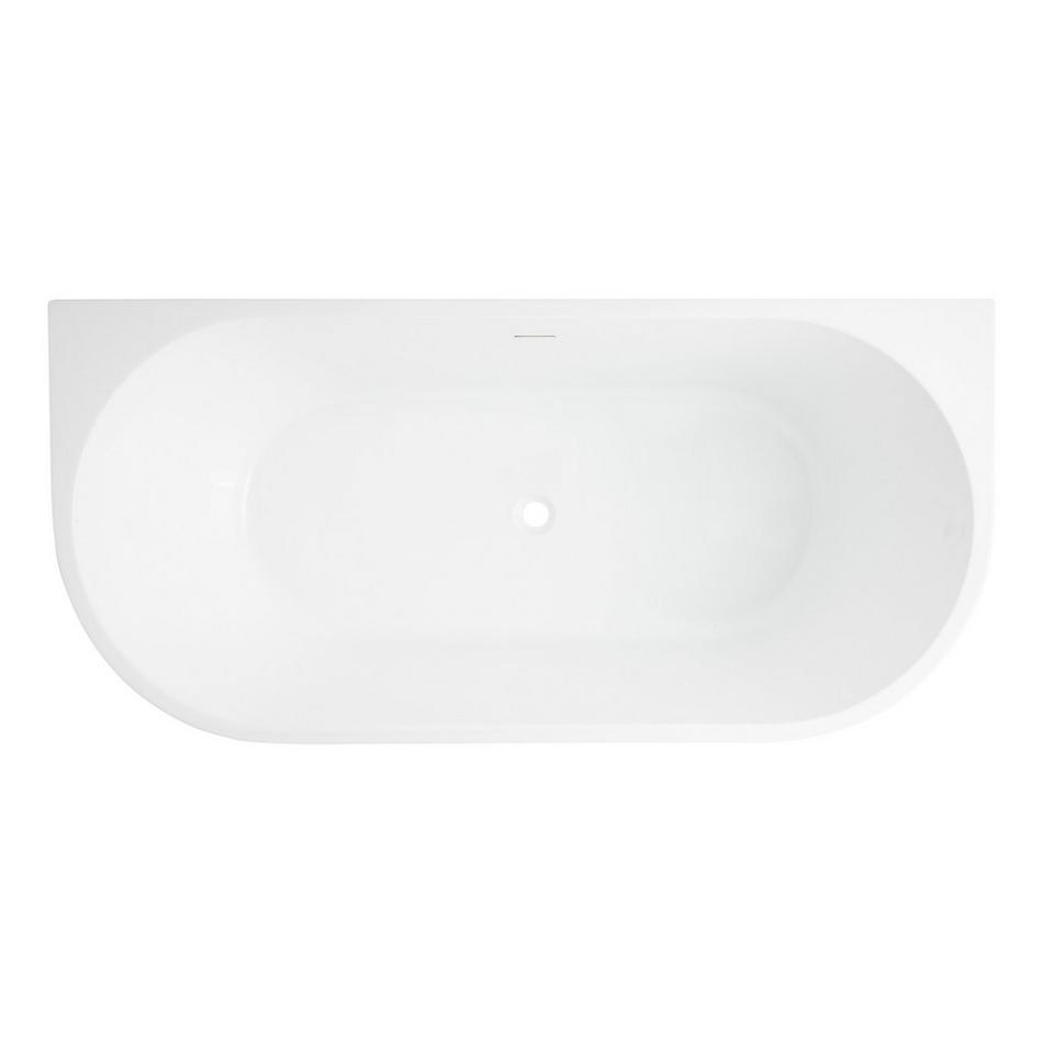 59" Arrington Acrylic Freestanding Tub with Foam, , large image number 2