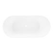 67" Odenwald Acrylic Freestanding Tub with Foam, , large image number 3