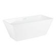59" Laxson Acrylic Freestanding Tub with Foam, , large image number 1