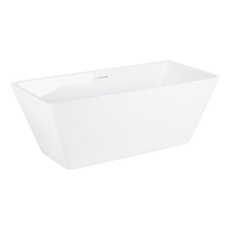 65" Laxson Acrylic Freestanding Tub with Foam, , large image number 1