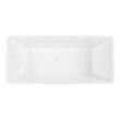 65" Laxson Acrylic Freestanding Tub with Foam, , large image number 3