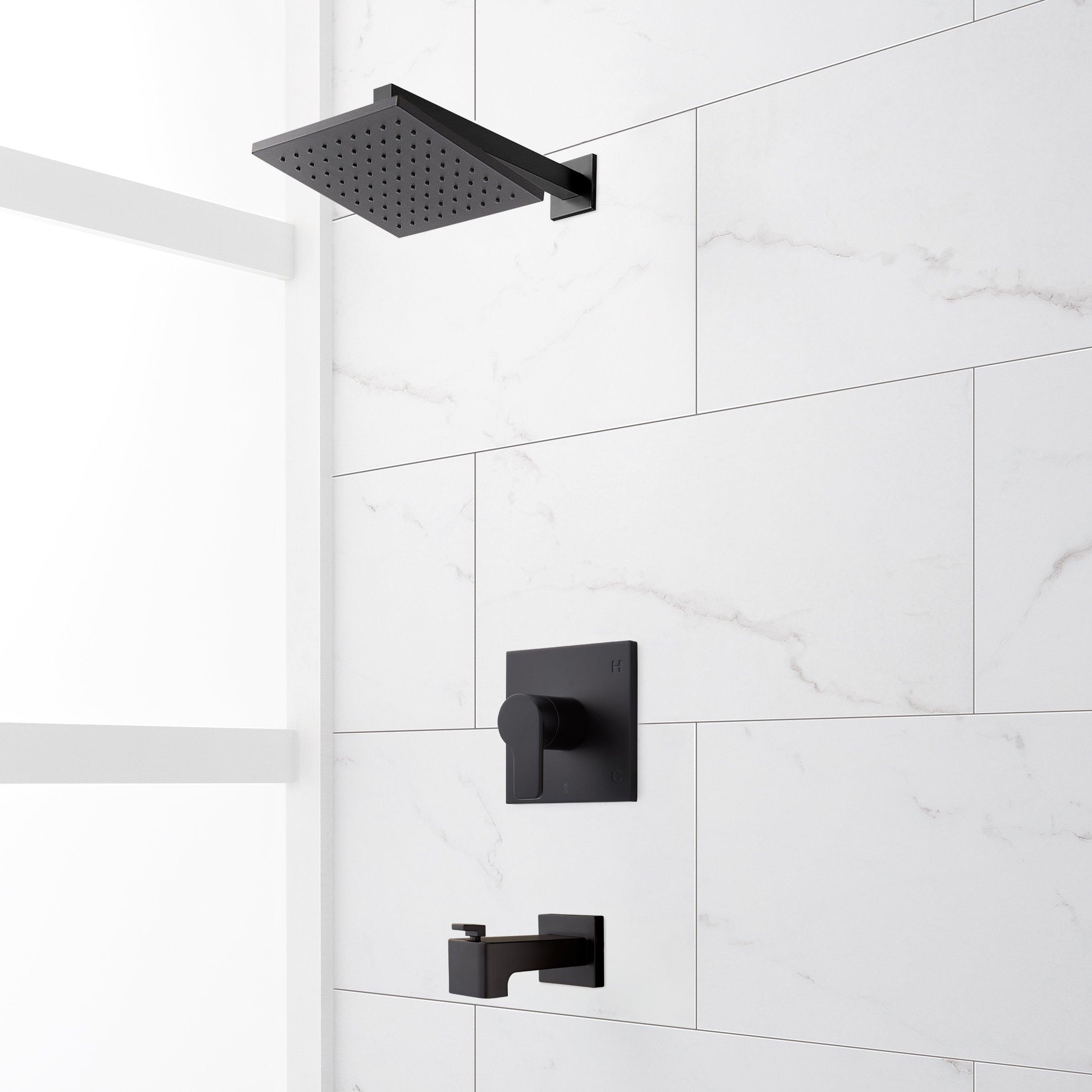 Hibiscus Pressure Balance Tub and Shower System | Signature Hardware