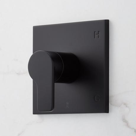 Hibiscus Pressure Balance Shower System with Slide Bar and Hand Shower