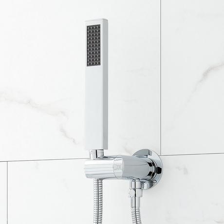 Hibiscus Pressure Balance Shower System with Hand Shower