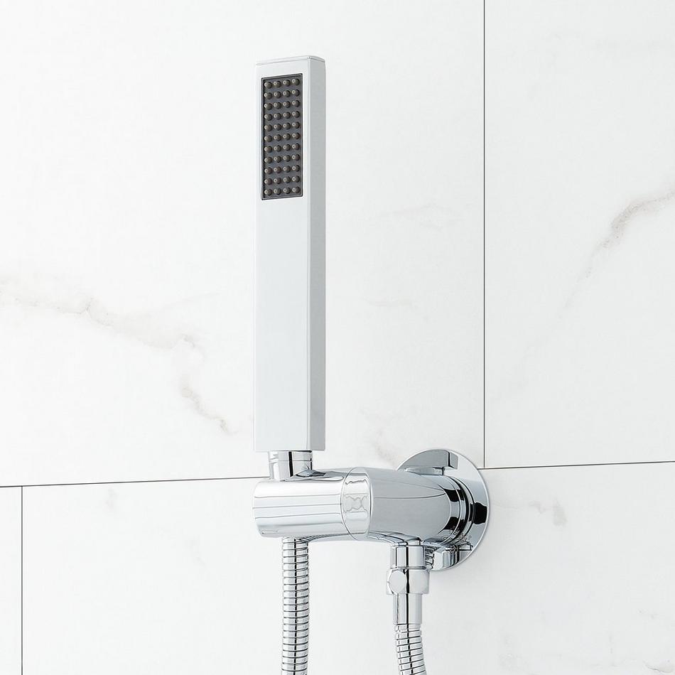 Hibiscus Pressure Balance Shower System with Hand Shower - Chrome, , large image number 4