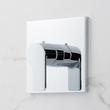 Hibiscus Thermostatic Shower System with Dual Showerheads and Hand Shower - Chrome, , large image number 3