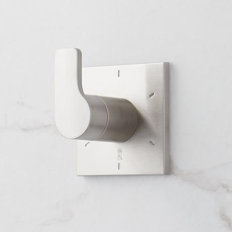 Hibiscus Thermostatic Shower System with Dual Showerheads and Hand Shower
