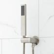 Hibiscus Thermostatic Shower System with Dual Showerheads and Hand Shower - Brushed Nickel, , large image number 5