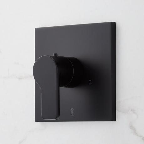 Hibiscus Thermostatic Shower System with Dual Showerheads, Slide Bar and Hand Shower