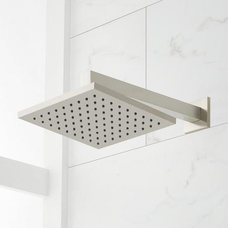 Hibiscus Thermostatic Shower System with 3 Body Sprays, Slide Bar and Hand Shower