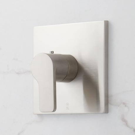 Hibiscus Thermostatic Shower System with 3 Body Sprays, Slide Bar and Hand Shower