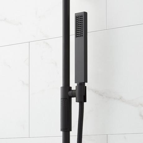 Hibiscus Simple Select Shower System with Slide Bar and Hand Shower