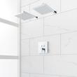 Hibiscus Simple Select Shower System with Dual Showerheads, , large image number 1