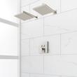 Hibiscus Simple Select Shower System with Dual Showerheads, , large image number 0