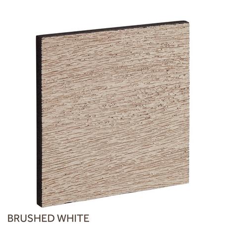 Wood Finish Sample - Brushed White