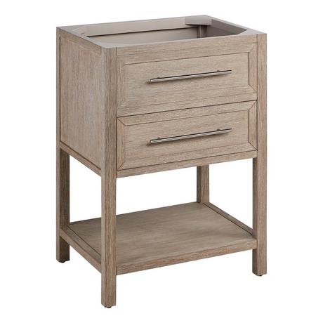 24" Robertson Console Vanity with Undermount Sink - Brushed White
