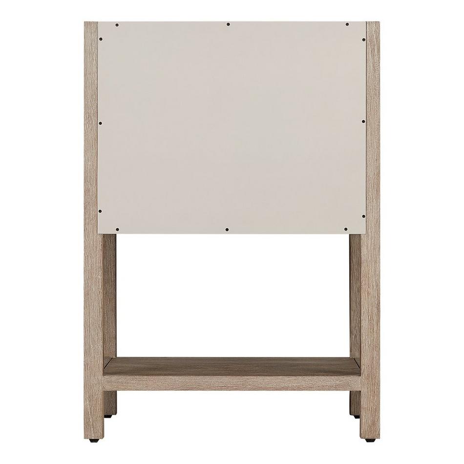 24" Robertson Console Vanity Cabinet - Brushed White - Vanity Cabinet Only, , large image number 3