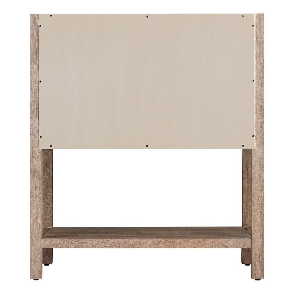30" Robertson Console Vanity Cabinet - Brushed White - Vanity Cabinet Only, , large image number 3