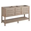 60" Robertson Console Vanity Cabinet - Brushed White - Vanity Cabinet Only, , large image number 0