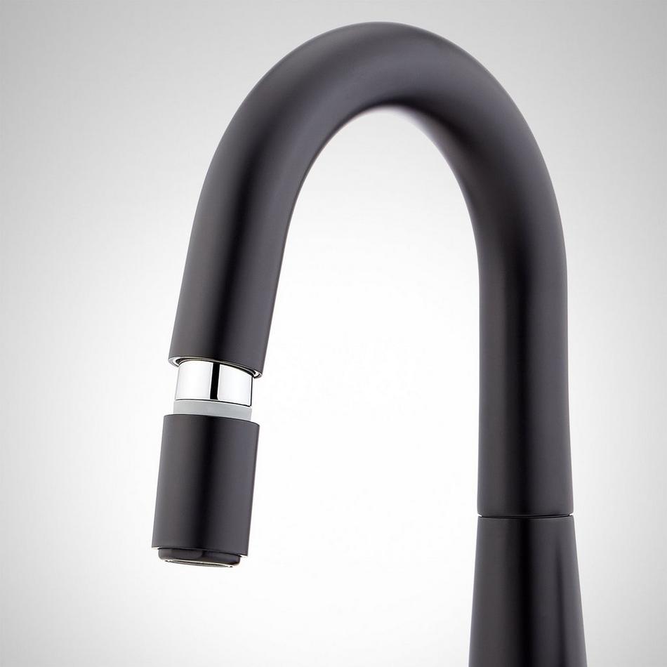 Marcrest Single-Hole Pull-Down Bathroom Faucet - Matte Black, , large image number 5