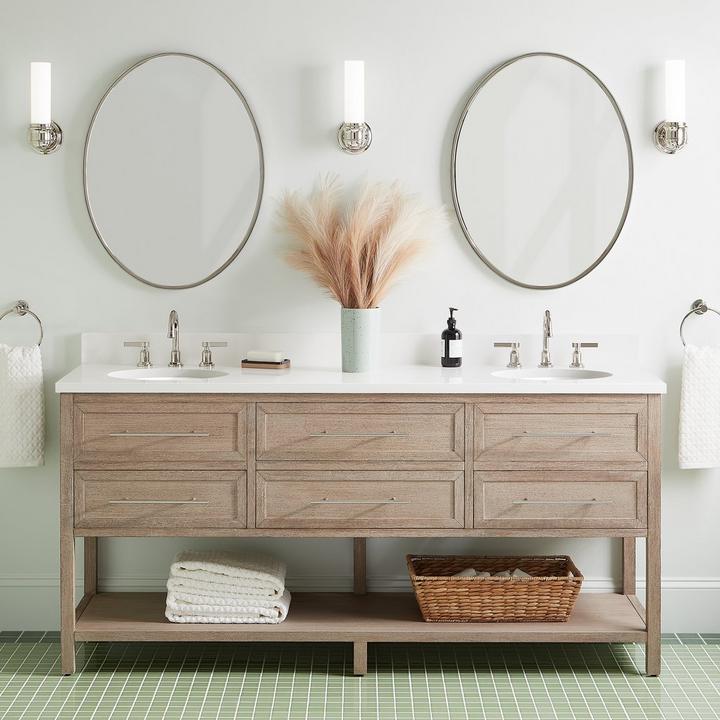 18 Savvy Bathroom Vanity Storage Ideas  Bathroom vanity storage, Diy bathroom  storage, Bathroom cabinets designs