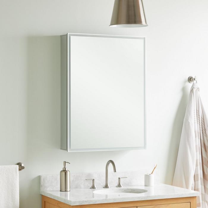 24" Tiverton Lighted Medicine Cabinet with Tunable LED