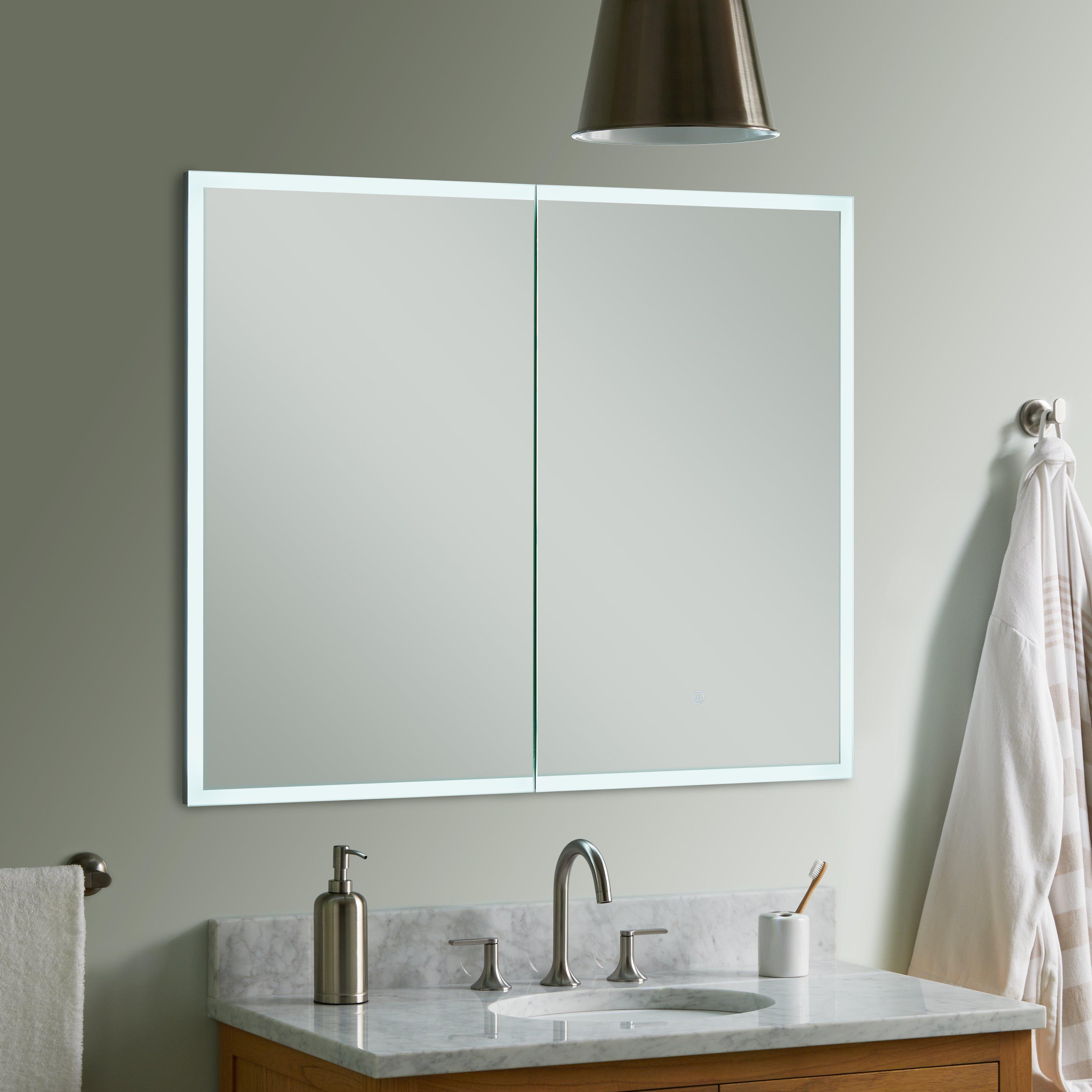 39 Tiverton Lighted Medicine Cabinet with Tunable LED
