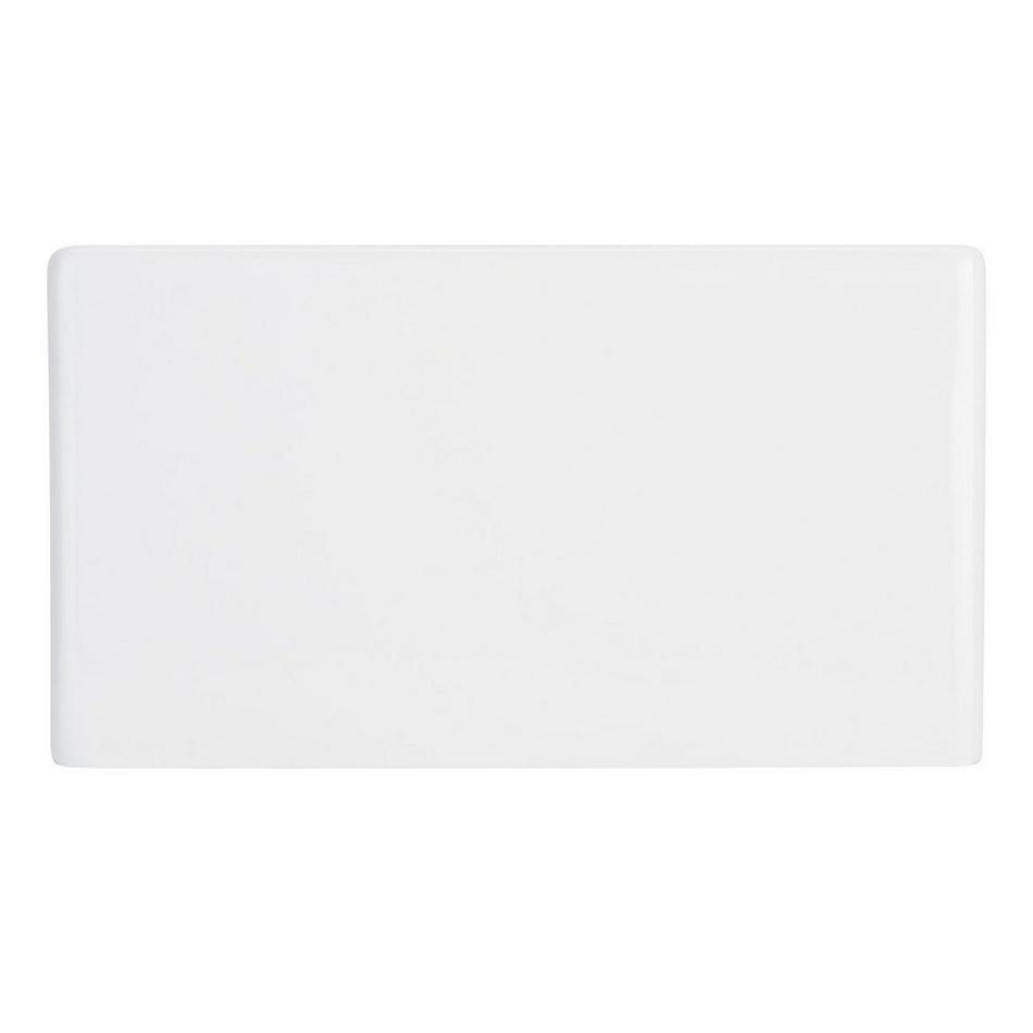 24" Rowena Fireclay Farmhouse Sink - White, , large image number 2