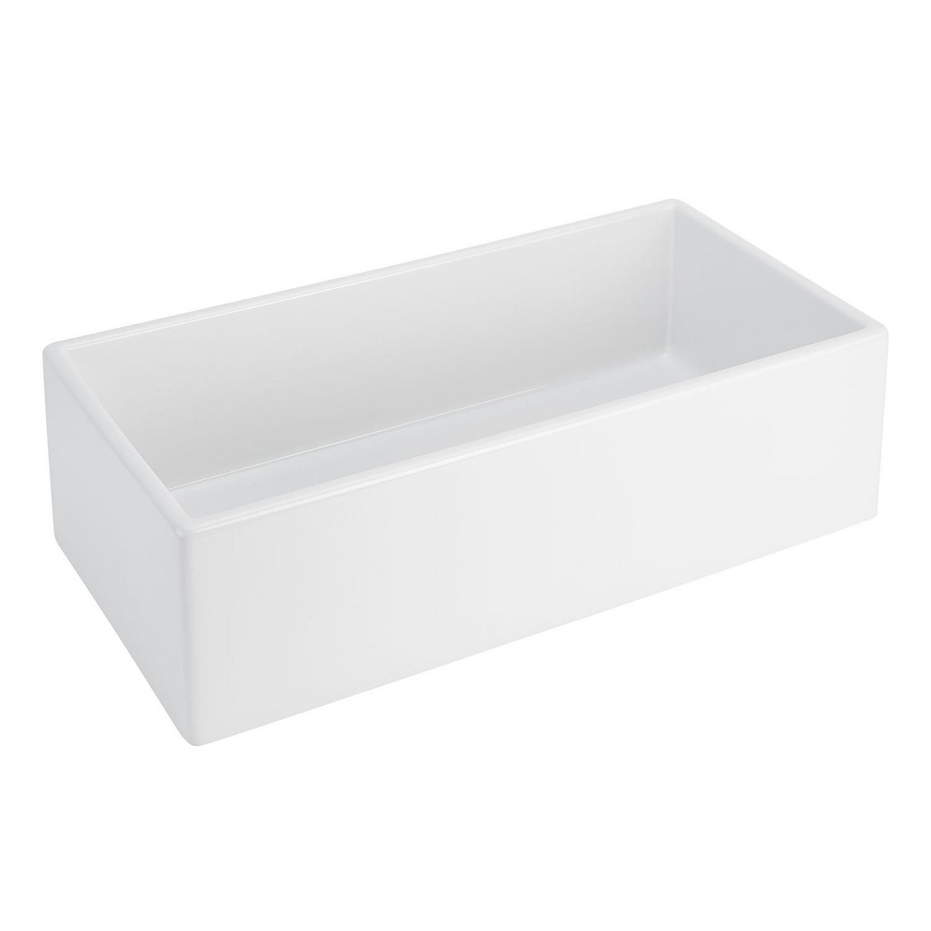 36 Rowena Fireclay Farmhouse Sink White Signature Hardware