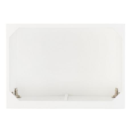 30" Novak Vanity with Rectangular Undermount Sink - Bright White