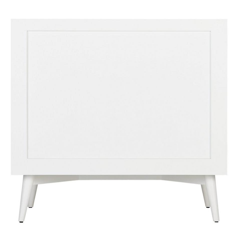 36" Novak Vanity - Bright White - Vanity Cabinet Only, , large image number 3