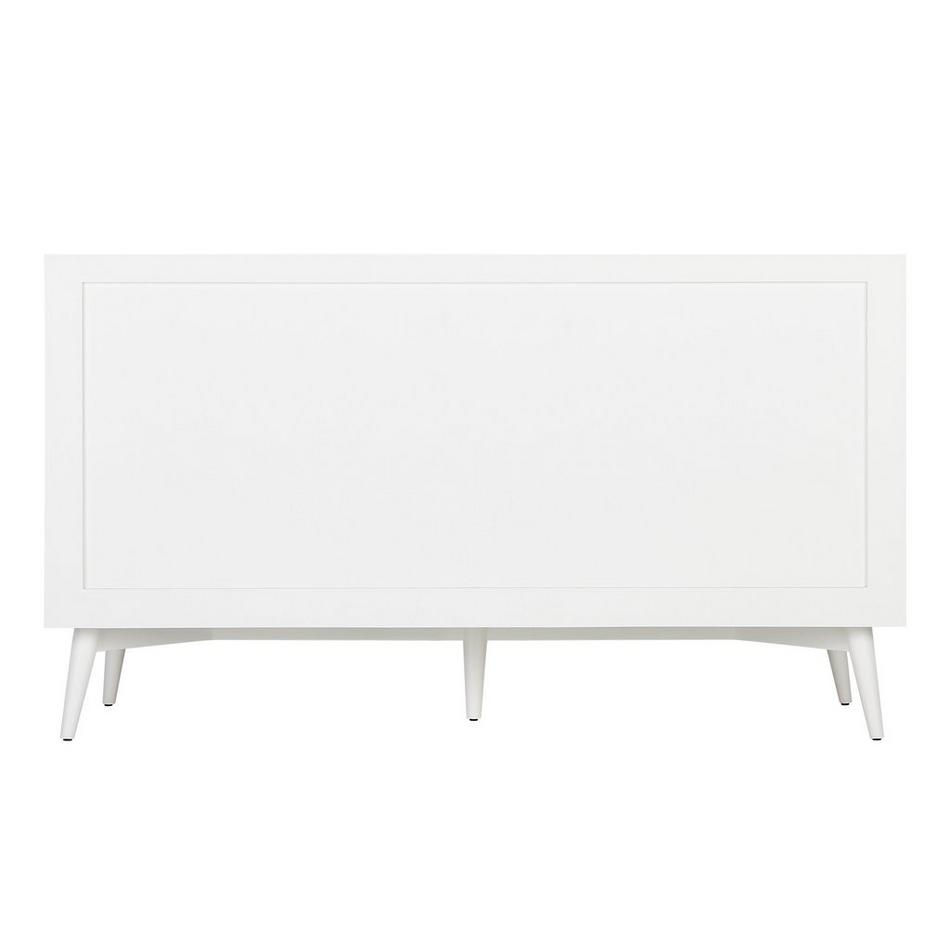 60" Novak Vanity - Bright White - Vanity Cabinet Only, , large image number 3