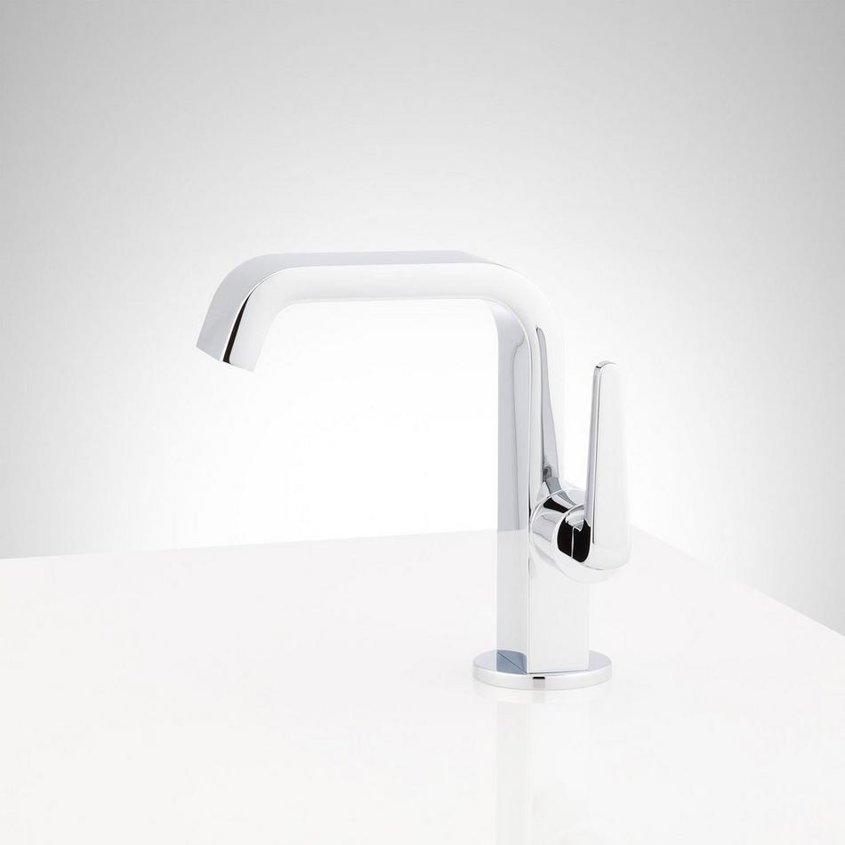 Drea Single-Hole Bathroom Faucet - Chrome, , large image number 1