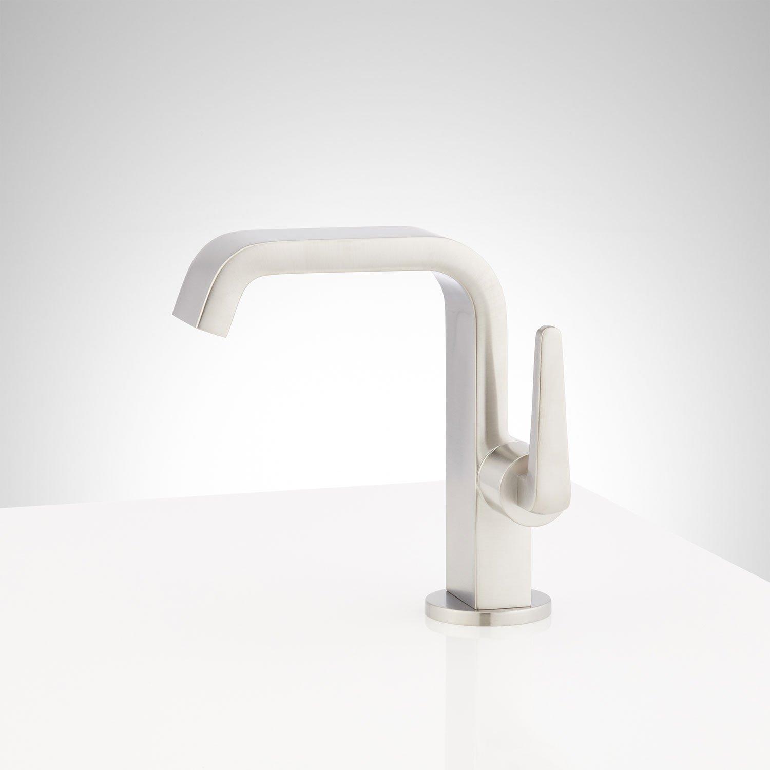 Signature Hardware 953914 Drea 1.2 GPM Single Hole Bathroom Faucet