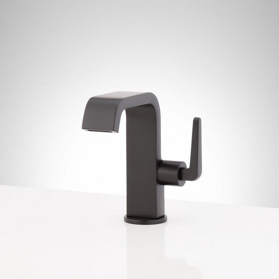 Drea Single-Hole Bathroom Faucet - Matte Black, , large image number 0
