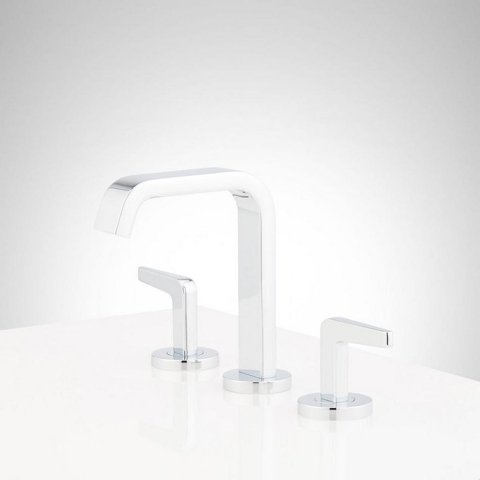 Drea Widespread Bathroom Faucet - Chrome, , large image number 1