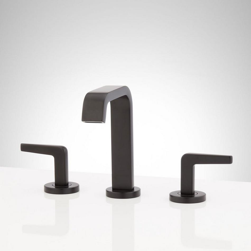 Drea Widespread Bathroom Faucet - Matte Black, , large image number 0